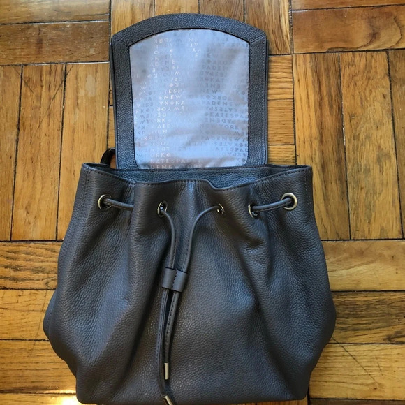 Kate Spade Grey Leather Backpack main image 6